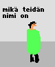 mik teidn nimi on: